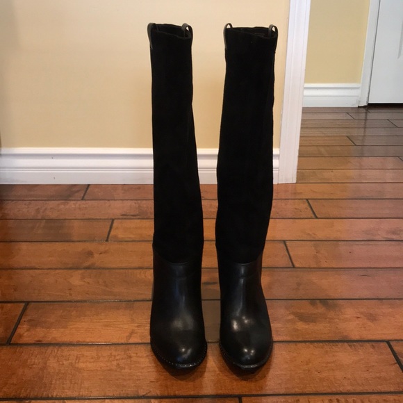 Splendid Knee high suede&leather boots - Picture 2 of 8